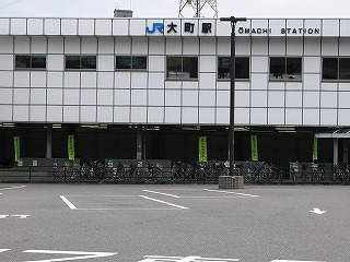 JR可部線大町駅